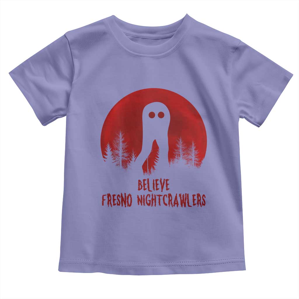 Believe In Fresno Nightcrawlers Toddler T Shirt California Cryptid Hunter Gift - Wonder Print Shop