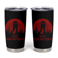 Believe In Fresno Nightcrawlers Tumbler Cup California Cryptid Hunter Gift - Wonder Print Shop