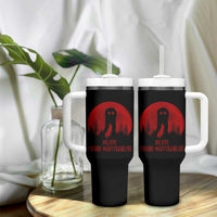 Believe In Fresno Nightcrawlers Tumbler With Handle California Cryptid Hunter Gift - Wonder Print Shop