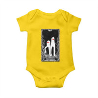 Funny Tarot Card Graphic Fresno Nightcrawlers Lover Baby Onesie Cryptid Gift - Wonder Print Shop