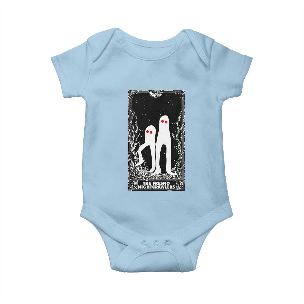 Funny Tarot Card Graphic Fresno Nightcrawlers Lover Baby Onesie Cryptid Gift - Wonder Print Shop