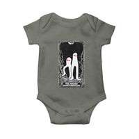 Funny Tarot Card Graphic Fresno Nightcrawlers Lover Baby Onesie Cryptid Gift - Wonder Print Shop