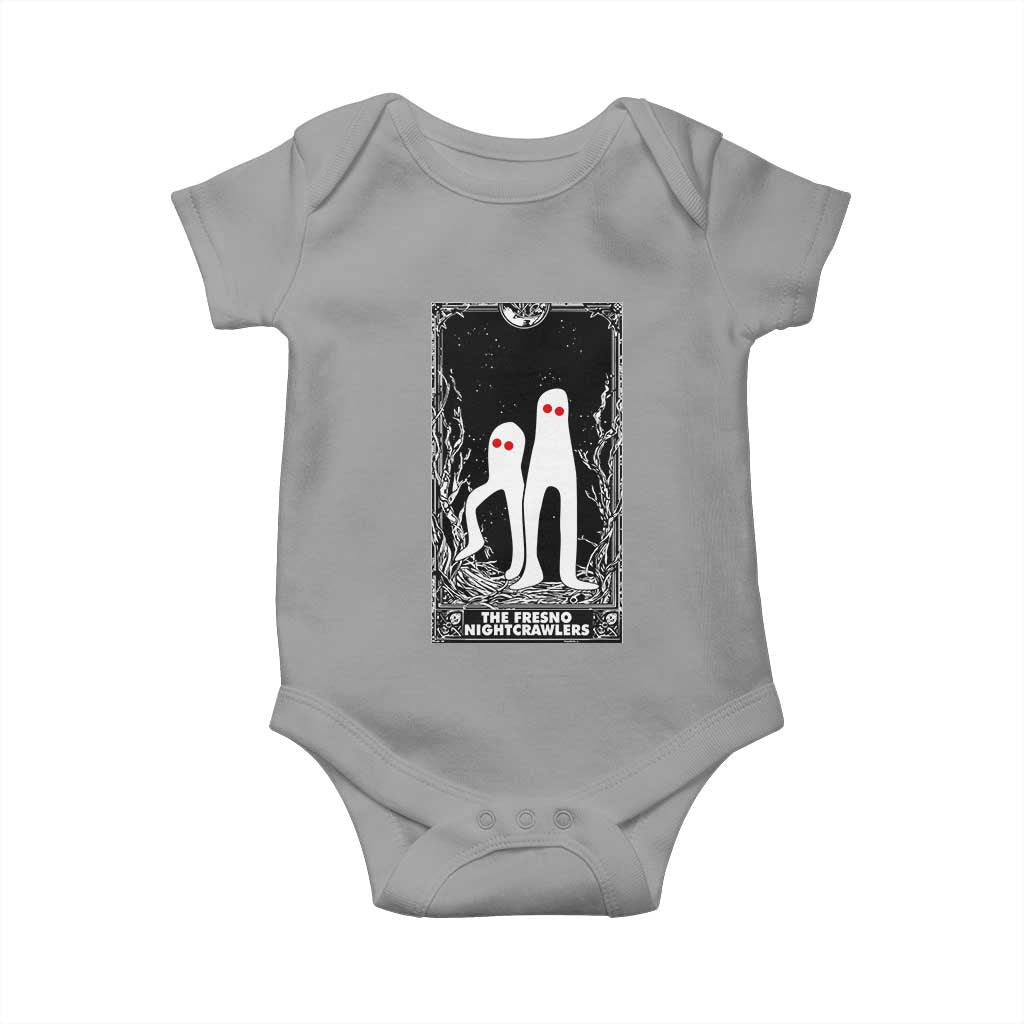 Funny Tarot Card Graphic Fresno Nightcrawlers Lover Baby Onesie Cryptid Gift - Wonder Print Shop