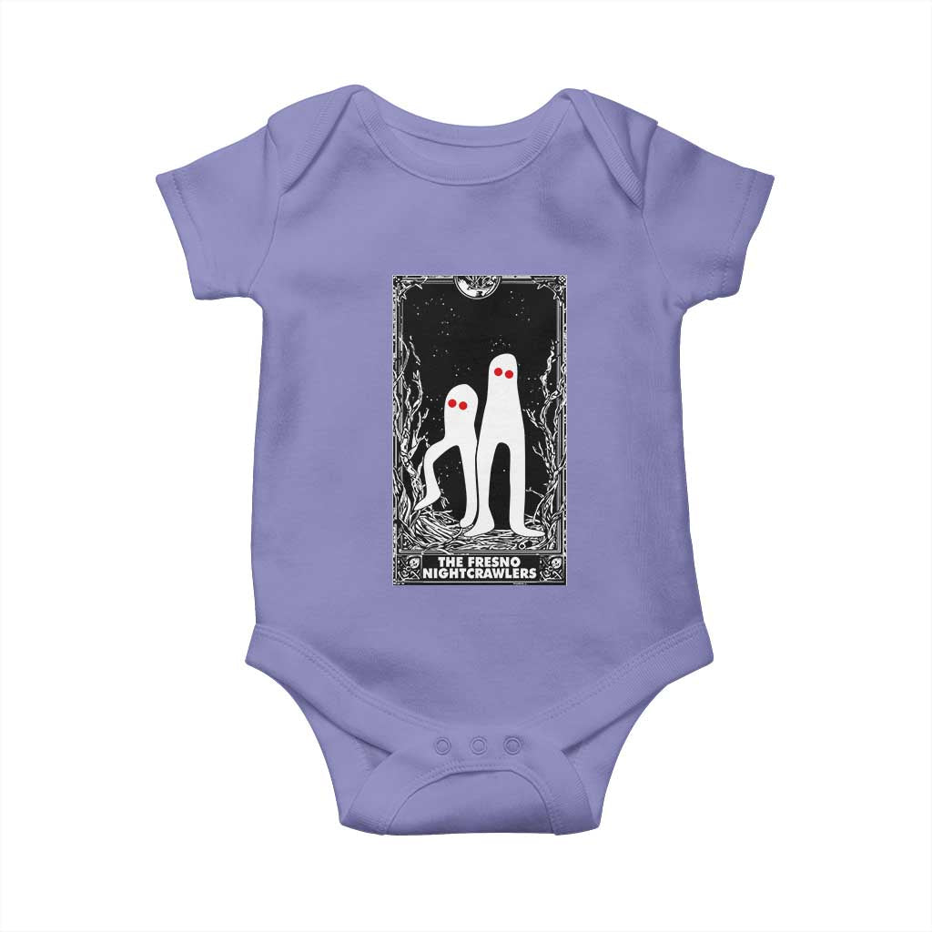 Funny Tarot Card Graphic Fresno Nightcrawlers Lover Baby Onesie Cryptid Gift - Wonder Print Shop