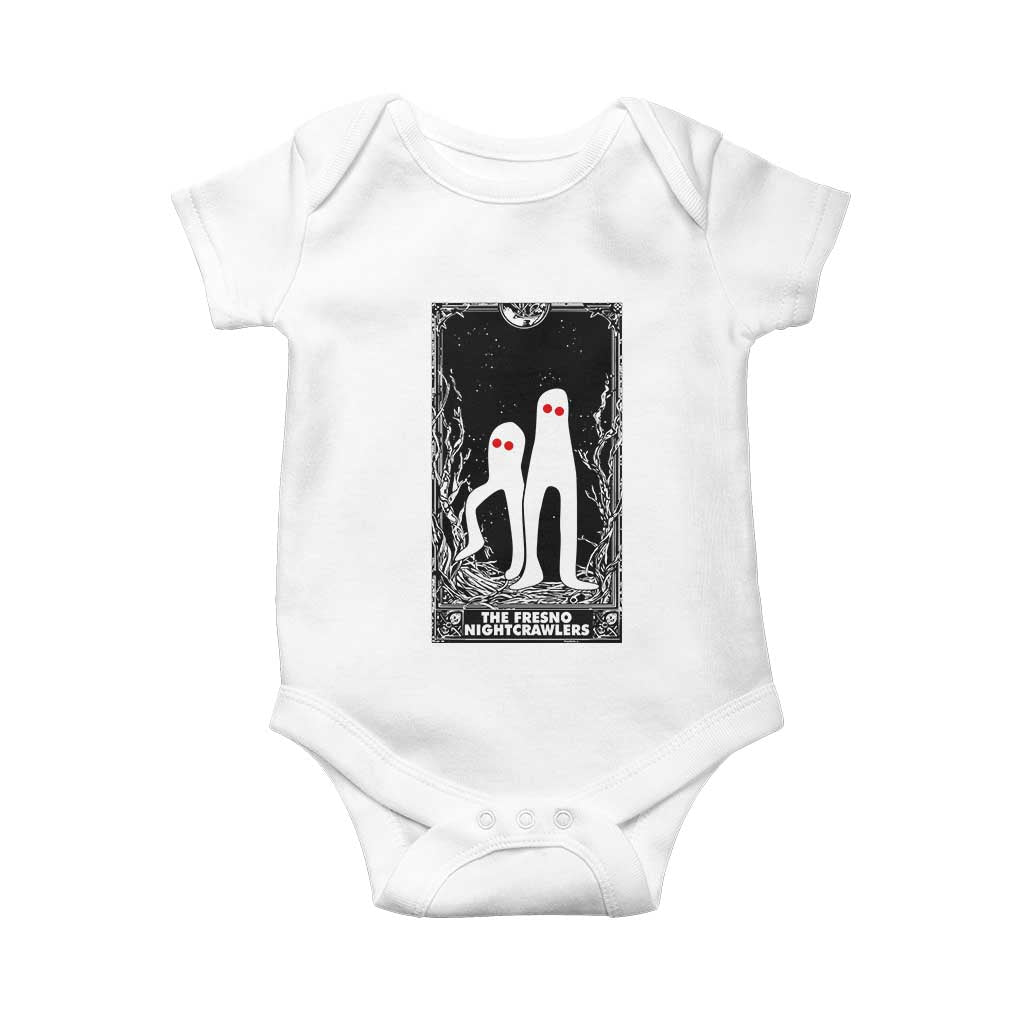 Funny Tarot Card Graphic Fresno Nightcrawlers Lover Baby Onesie Cryptid Gift - Wonder Print Shop