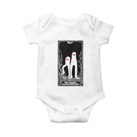 Funny Tarot Card Graphic Fresno Nightcrawlers Lover Baby Onesie Cryptid Gift - Wonder Print Shop