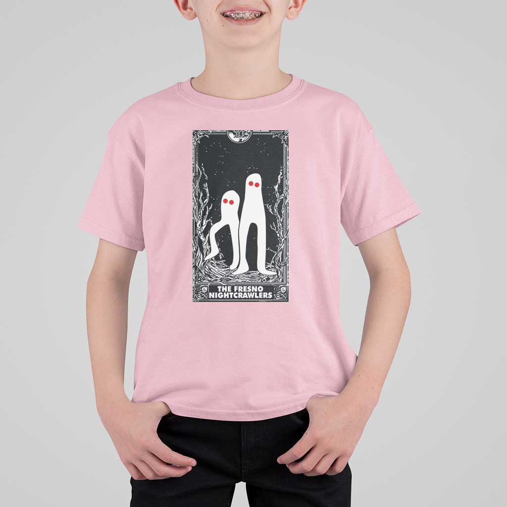 Funny Tarot Card Graphic Fresno Nightcrawlers Lover T Shirt For Kid Cryptid Gift - Wonder Print Shop
