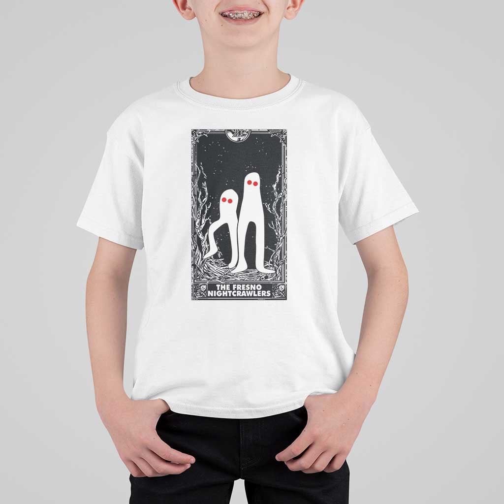 Funny Tarot Card Graphic Fresno Nightcrawlers Lover T Shirt For Kid Cryptid Gift - Wonder Print Shop
