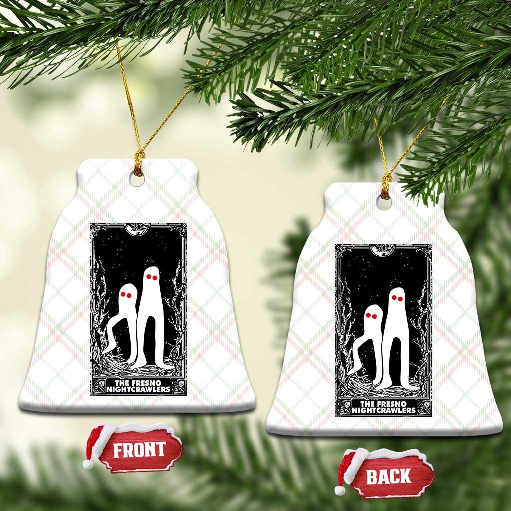 Funny Tarot Card Graphic Fresno Nightcrawlers Lover Ceramic Ornament Cryptid Gift - Wonder Print Shop