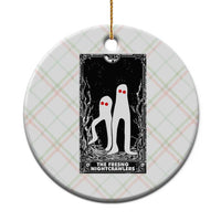 Funny Tarot Card Graphic Fresno Nightcrawlers Lover Ceramic Ornament Cryptid Gift - Wonder Print Shop
