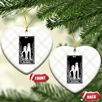 Funny Tarot Card Graphic Fresno Nightcrawlers Lover Ceramic Ornament Cryptid Gift - Wonder Print Shop