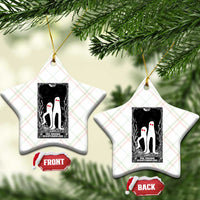 Funny Tarot Card Graphic Fresno Nightcrawlers Lover Ceramic Ornament Cryptid Gift - Wonder Print Shop