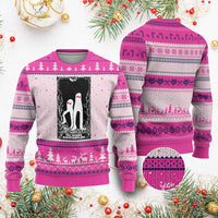 Funny Tarot Card Graphic Fresno Nightcrawlers Lover Ugly Christmas Sweater Cryptid Gift - Wonder Print Shop
