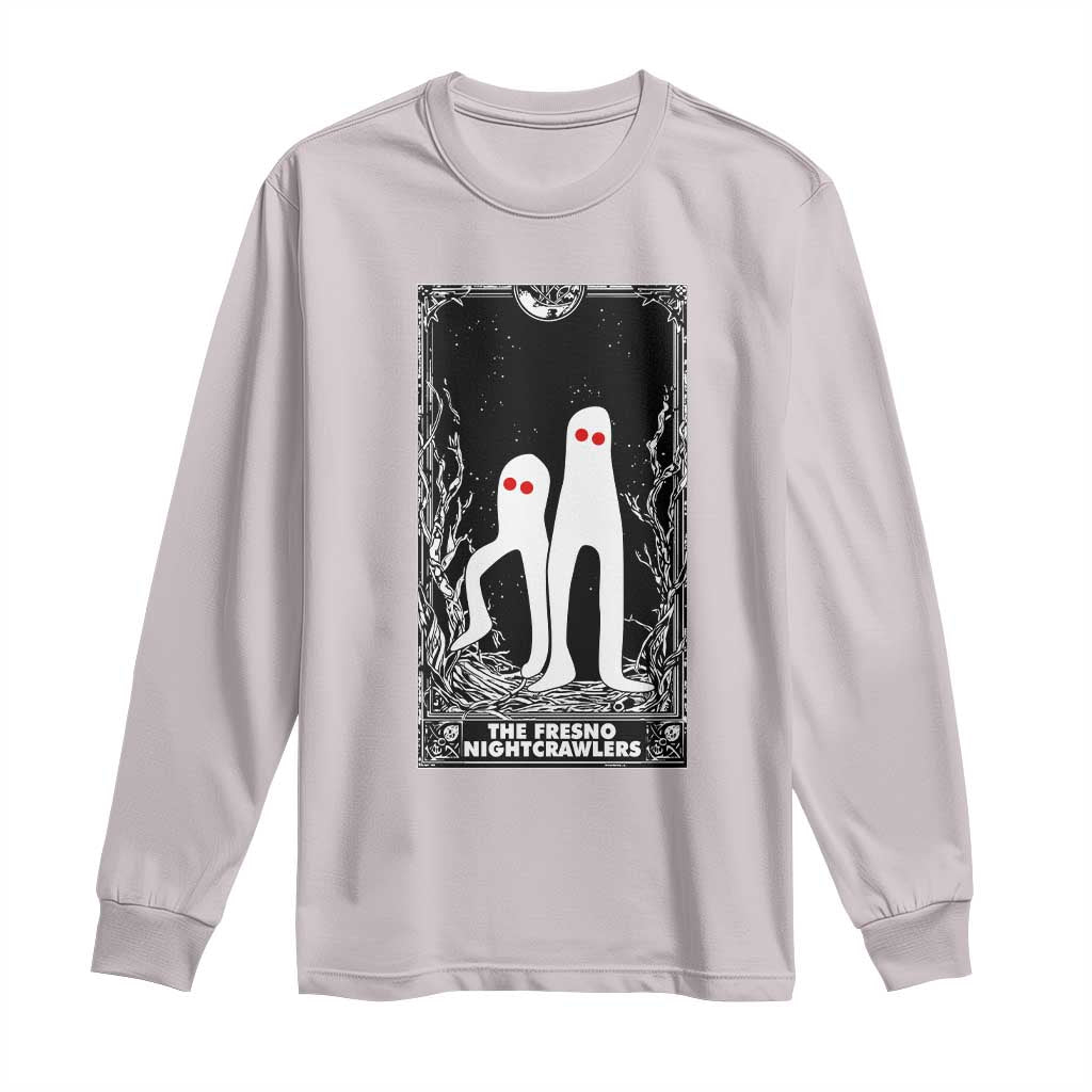 Funny Tarot Card Graphic Fresno Nightcrawlers Lover Long Sleeve Shirt Cryptid Gift - Wonder Print Shop