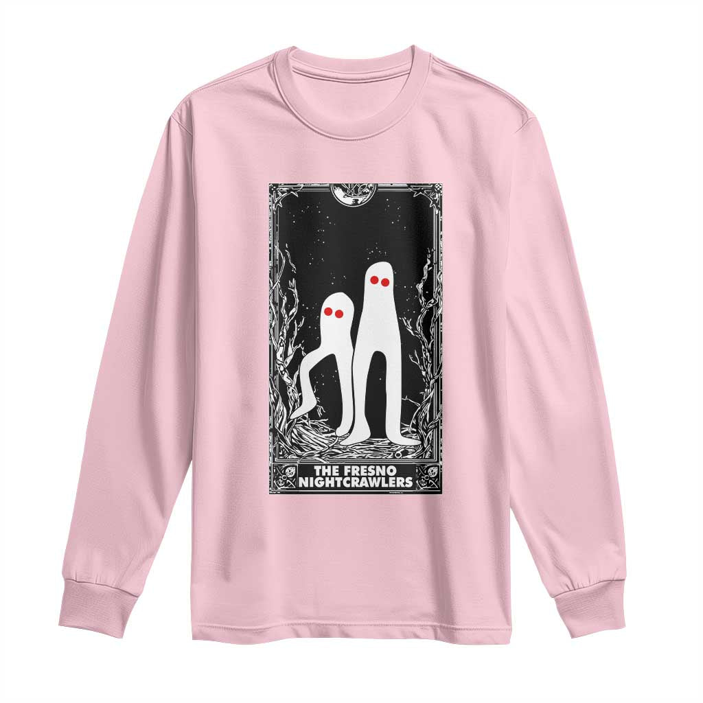 Funny Tarot Card Graphic Fresno Nightcrawlers Lover Long Sleeve Shirt Cryptid Gift - Wonder Print Shop