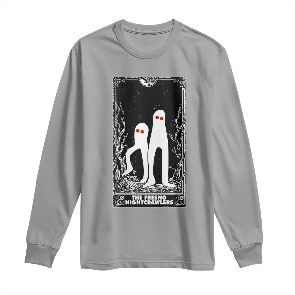 Funny Tarot Card Graphic Fresno Nightcrawlers Lover Long Sleeve Shirt Cryptid Gift - Wonder Print Shop