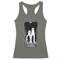Funny Tarot Card Graphic Fresno Nightcrawlers Lover Racerback Tank Top Cryptid Gift - Wonder Print Shop
