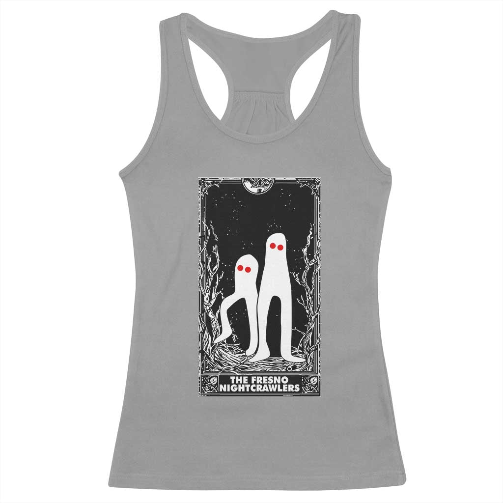 Funny Tarot Card Graphic Fresno Nightcrawlers Lover Racerback Tank Top Cryptid Gift - Wonder Print Shop