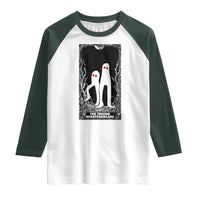 Funny Tarot Card Graphic Fresno Nightcrawlers Lover Raglan Shirt Cryptid Gift - Wonder Print Shop