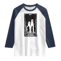 Funny Tarot Card Graphic Fresno Nightcrawlers Lover Raglan Shirt Cryptid Gift - Wonder Print Shop