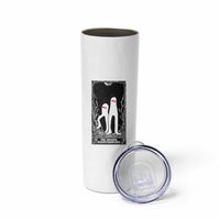 Funny Tarot Card Graphic Fresno Nightcrawlers Lover Skinny Tumbler Cryptid Gift - Wonder Print Shop