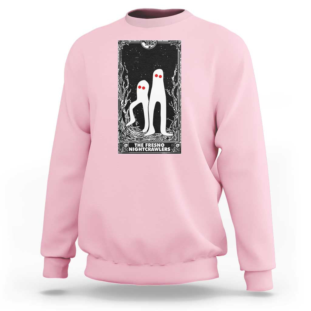 Funny Tarot Card Graphic Fresno Nightcrawlers Lover Sweatshirt Cryptid Gift - Wonder Print Shop