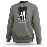 Funny Tarot Card Graphic Fresno Nightcrawlers Lover Sweatshirt Cryptid Gift - Wonder Print Shop