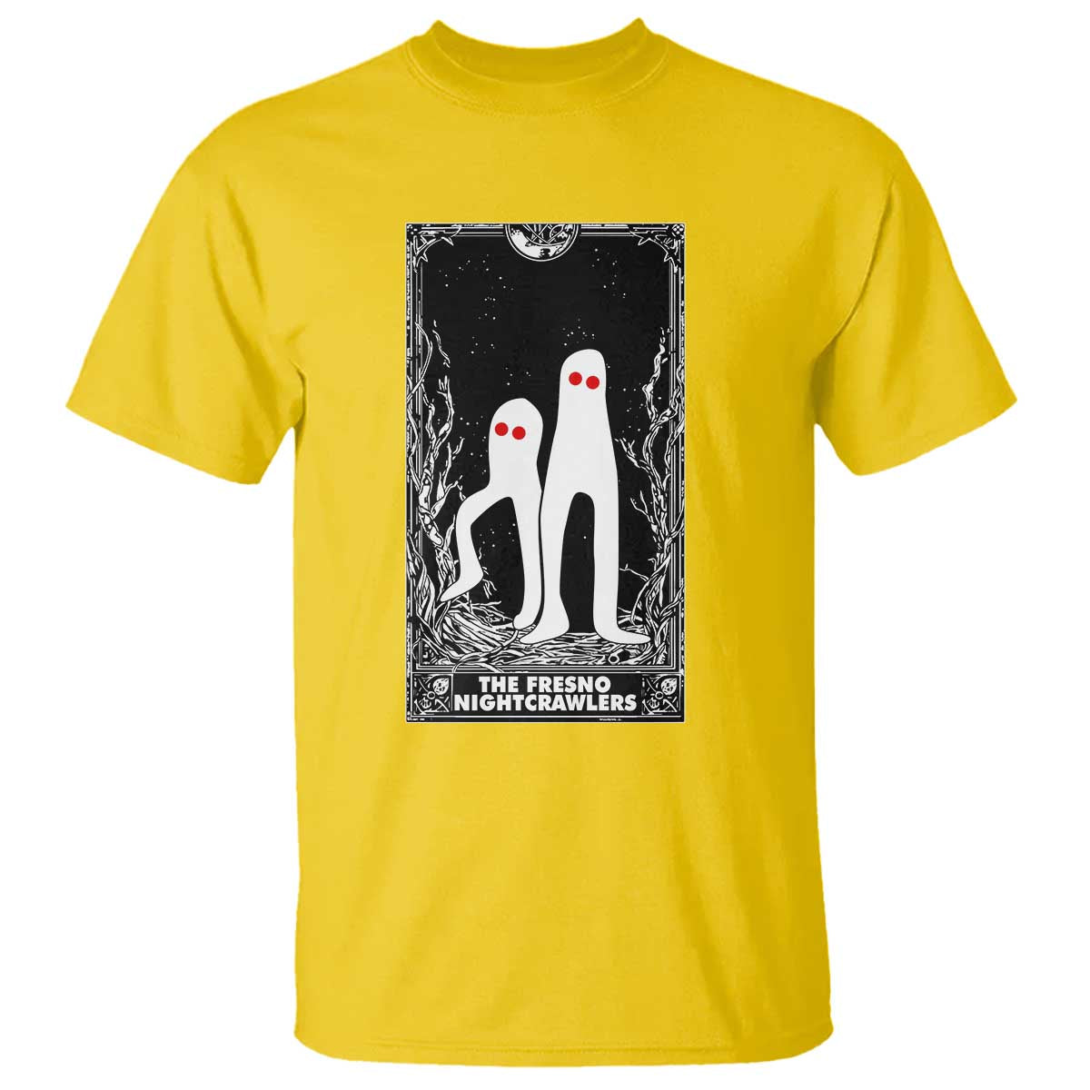 Funny Tarot Card Graphic Fresno Nightcrawlers Lover T Shirt Cryptid Gift - Wonder Print Shop