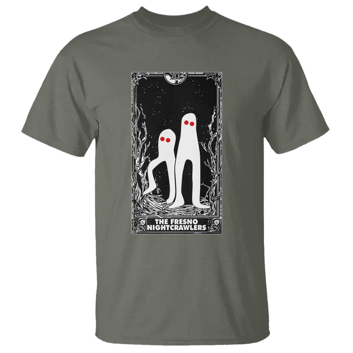 Funny Tarot Card Graphic Fresno Nightcrawlers Lover T Shirt Cryptid Gift - Wonder Print Shop