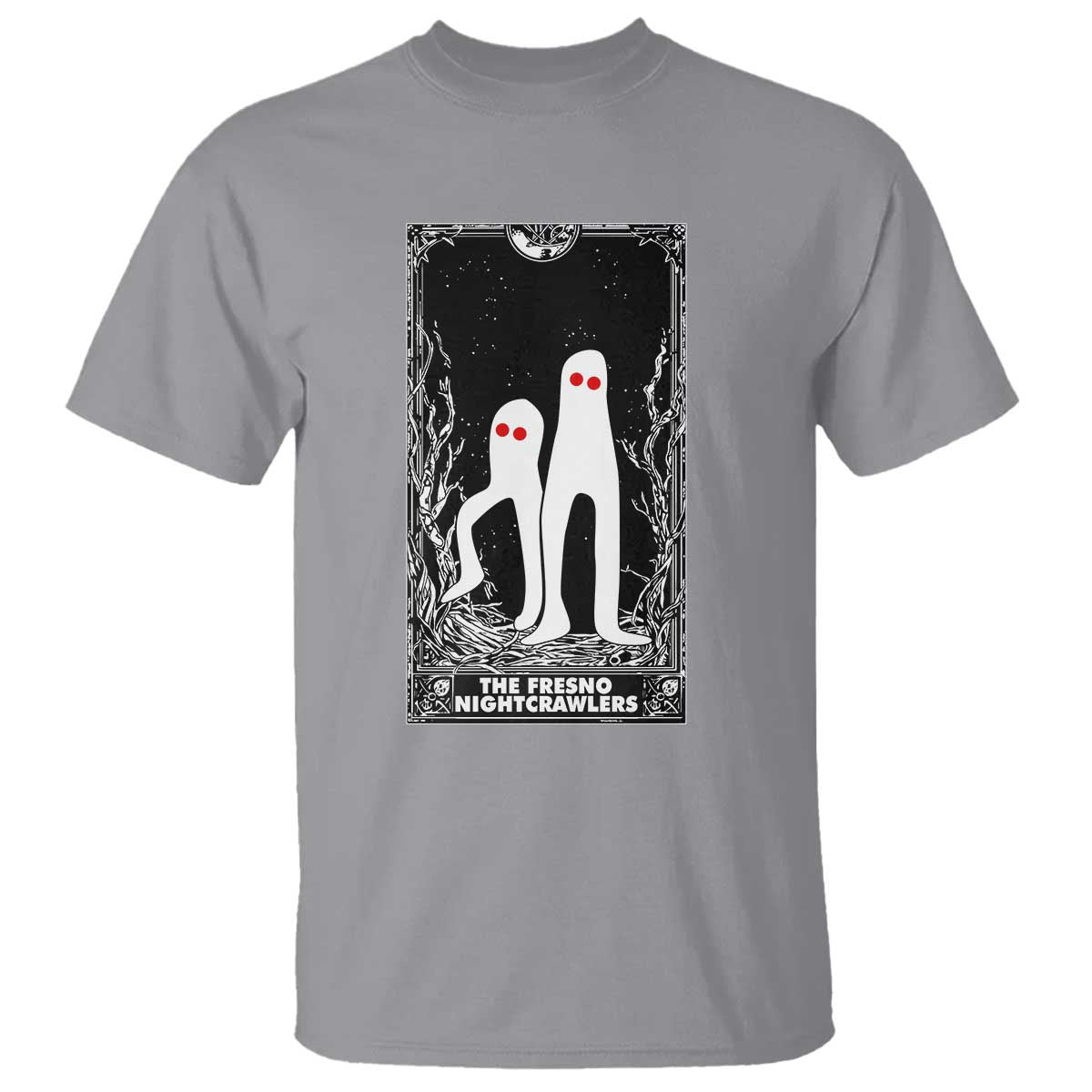 Funny Tarot Card Graphic Fresno Nightcrawlers Lover T Shirt Cryptid Gift - Wonder Print Shop