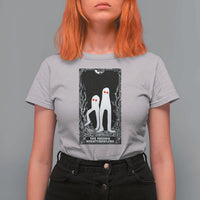 Funny Tarot Card Graphic Fresno Nightcrawlers Lover T Shirt For Women Cryptid Gift - Wonder Print Shop