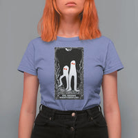 Funny Tarot Card Graphic Fresno Nightcrawlers Lover T Shirt For Women Cryptid Gift - Wonder Print Shop
