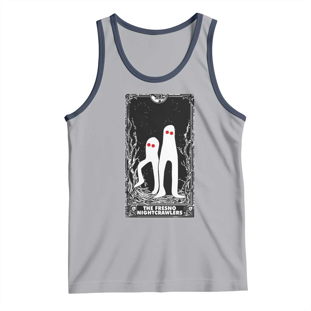 Funny Tarot Card Graphic Fresno Nightcrawlers Lover Tank Top Cryptid Gift - Wonder Print Shop