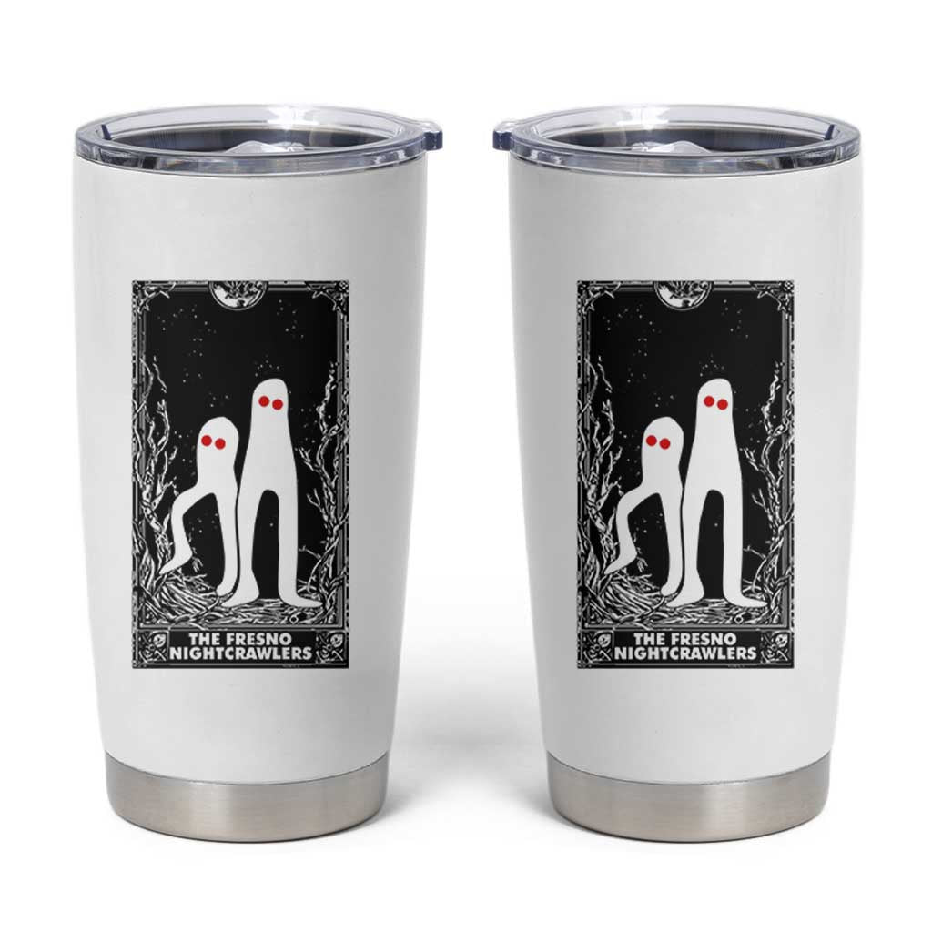 Funny Tarot Card Graphic Fresno Nightcrawlers Lover Tumbler Cup Cryptid Gift - Wonder Print Shop