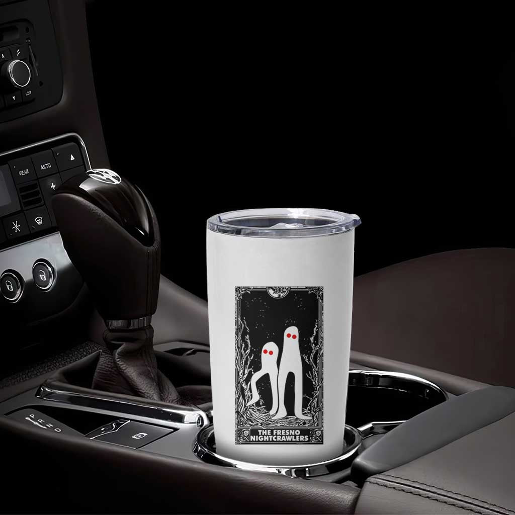 Funny Tarot Card Graphic Fresno Nightcrawlers Lover Tumbler Cup Cryptid Gift - Wonder Print Shop