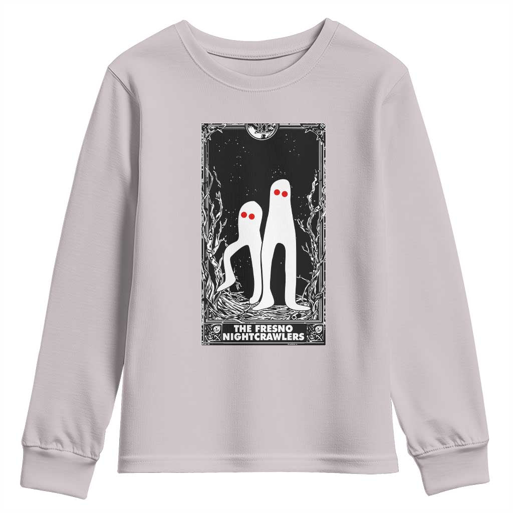 Funny Tarot Card Graphic Fresno Nightcrawlers Lover Youth Sweatshirt Cryptid Gift - Wonder Print Shop