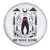 We Walk Alone Fresno Nightcrawler Spare Tire Cover California Cryptid Hunter - Wonder Print Shop