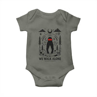 We Walk Alone Fresno Nightcrawler Baby Onesie California Cryptid Hunter - Wonder Print Shop