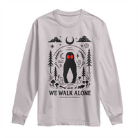 We Walk Alone Fresno Nightcrawler Long Sleeve Shirt California Cryptid Hunter - Wonder Print Shop