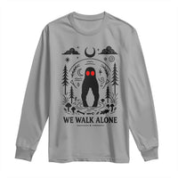 We Walk Alone Fresno Nightcrawler Long Sleeve Shirt California Cryptid Hunter - Wonder Print Shop