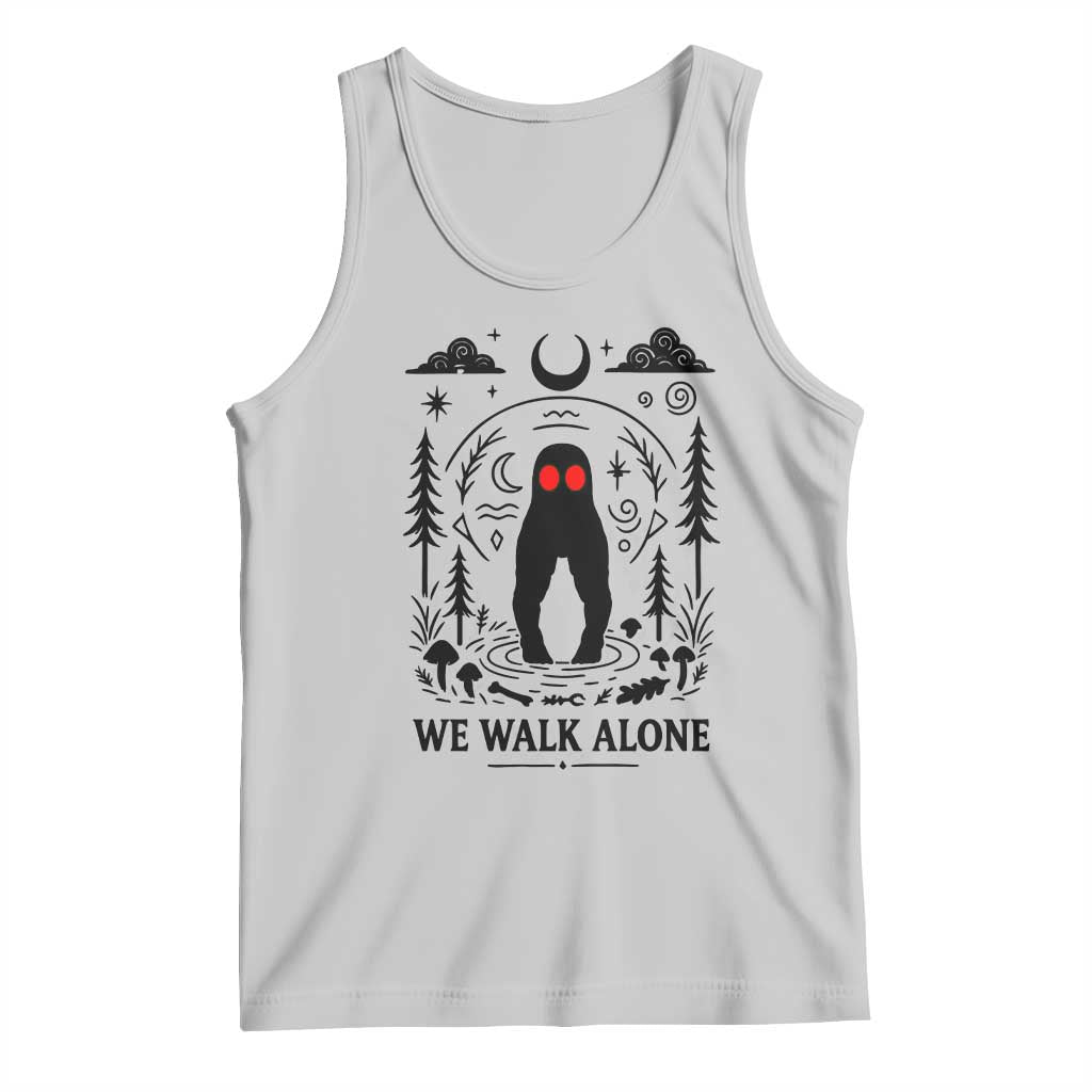 We Walk Alone Fresno Nightcrawler Tank Top California Cryptid Hunter - Wonder Print Shop