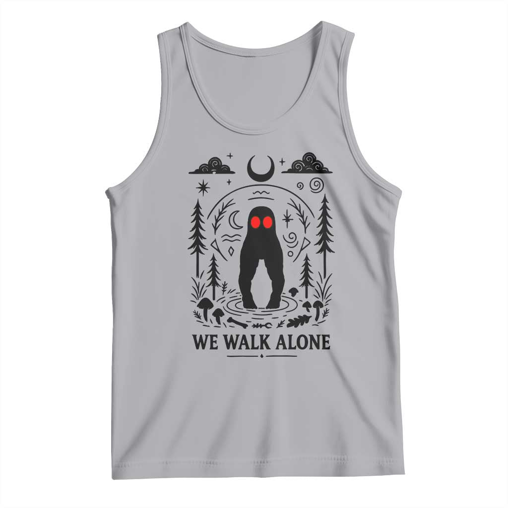 We Walk Alone Fresno Nightcrawler Tank Top California Cryptid Hunter - Wonder Print Shop