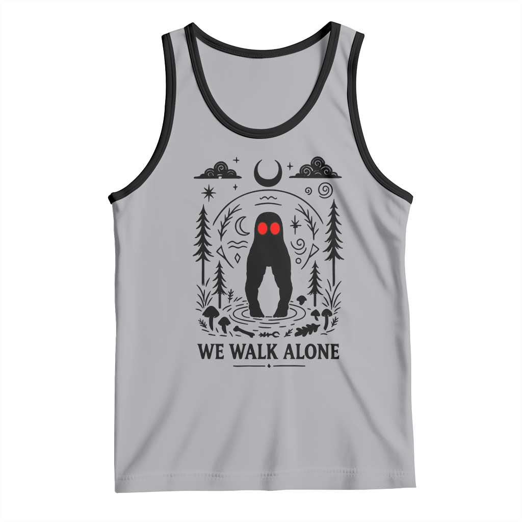 We Walk Alone Fresno Nightcrawler Tank Top California Cryptid Hunter - Wonder Print Shop