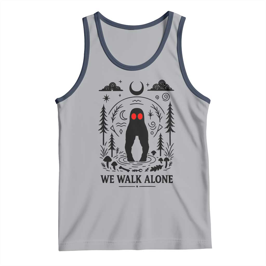 We Walk Alone Fresno Nightcrawler Tank Top California Cryptid Hunter - Wonder Print Shop