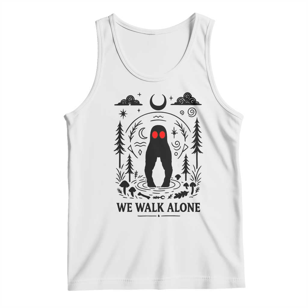 We Walk Alone Fresno Nightcrawler Tank Top California Cryptid Hunter - Wonder Print Shop