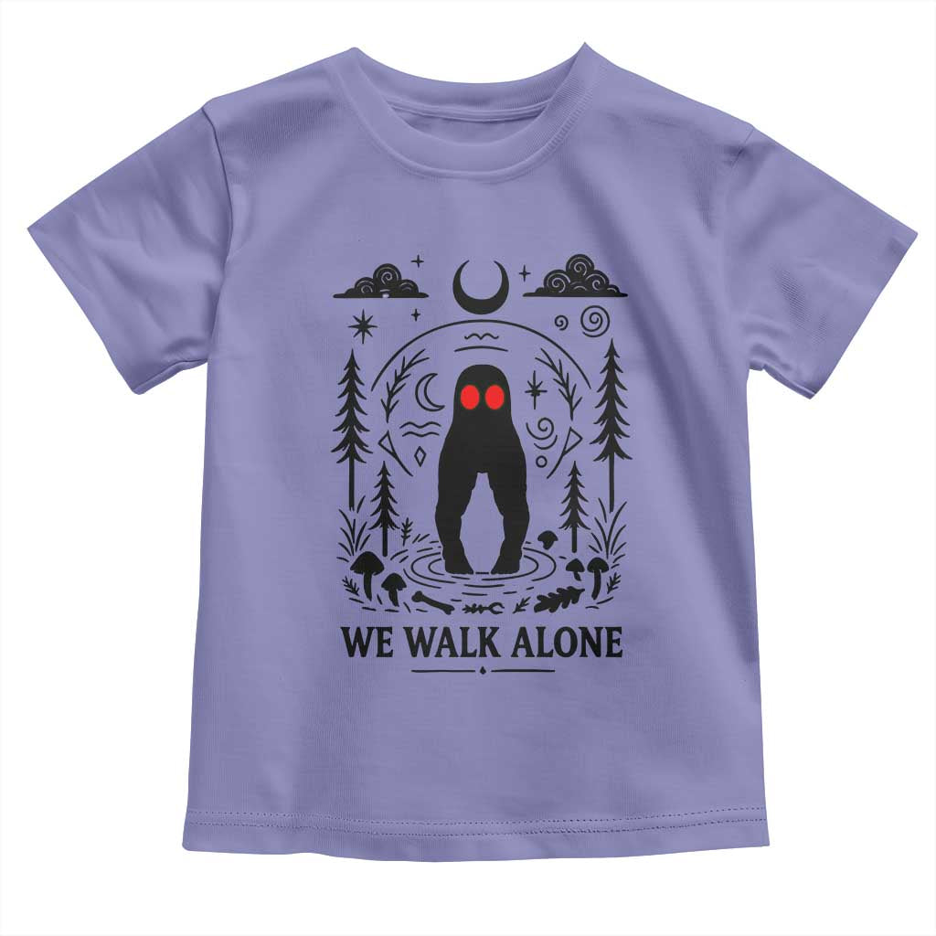 We Walk Alone Fresno Nightcrawler Toddler T Shirt California Cryptid Hunter - Wonder Print Shop