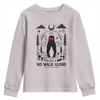 We Walk Alone Fresno Nightcrawler Youth Sweatshirt California Cryptid Hunter - Wonder Print Shop
