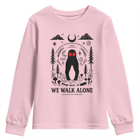 We Walk Alone Fresno Nightcrawler Youth Sweatshirt California Cryptid Hunter - Wonder Print Shop