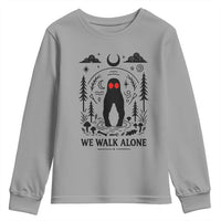 We Walk Alone Fresno Nightcrawler Youth Sweatshirt California Cryptid Hunter - Wonder Print Shop