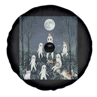 Fresno Nightkittens Nightcrawler Spare Tire Cover Funny Horror Cat Cryptid Lover Gift - Wonder Print Shop